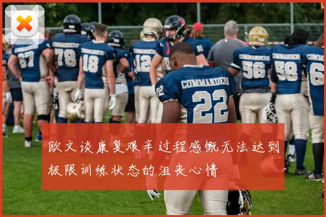 欧文谈康复艰辛过程感慨无法达到极限训练状态的沮丧心情